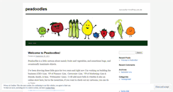Desktop Screenshot of peadoodles.wordpress.com