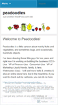 Mobile Screenshot of peadoodles.wordpress.com