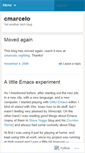 Mobile Screenshot of cmarcelo.wordpress.com