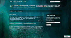 Desktop Screenshot of chimedupdates.wordpress.com