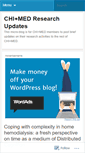 Mobile Screenshot of chimedupdates.wordpress.com