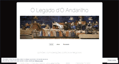 Desktop Screenshot of oandarilho01.wordpress.com