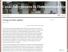 Tablet Screenshot of casaadventures.wordpress.com