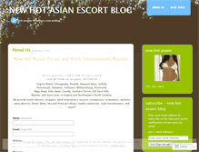 Tablet Screenshot of newhotasianescorts.wordpress.com