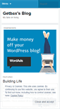Mobile Screenshot of getbax.wordpress.com