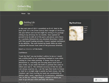 Tablet Screenshot of getbax.wordpress.com