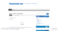 Desktop Screenshot of homeworkaid.wordpress.com