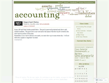 Tablet Screenshot of maccounting.wordpress.com