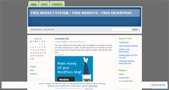 Desktop Screenshot of freemarketsystem.wordpress.com