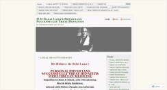 Desktop Screenshot of dalailamahepatitismedicine.wordpress.com
