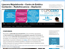 Tablet Screenshot of lipoceromajadahonda.wordpress.com