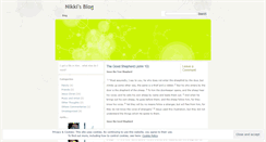 Desktop Screenshot of nikkimonzon.wordpress.com