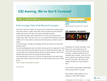 Tablet Screenshot of ceiawning.wordpress.com