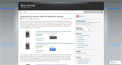 Desktop Screenshot of boxesofcards.wordpress.com