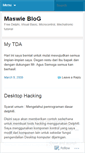 Mobile Screenshot of maswie2000.wordpress.com
