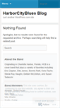 Mobile Screenshot of harborcityblues.wordpress.com