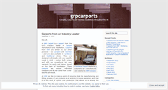 Desktop Screenshot of grpcarports.wordpress.com