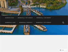 Tablet Screenshot of mombasa411.wordpress.com
