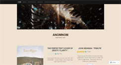 Desktop Screenshot of anomnom.wordpress.com