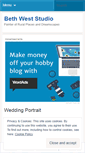 Mobile Screenshot of bethweststudio.wordpress.com