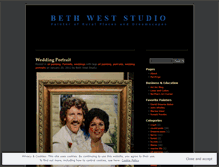 Tablet Screenshot of bethweststudio.wordpress.com