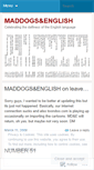 Mobile Screenshot of maddogsandenglish.wordpress.com