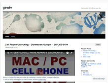 Tablet Screenshot of gewtv.wordpress.com