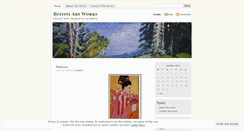 Desktop Screenshot of bettiniartworks.wordpress.com
