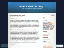 Tablet Screenshot of brianimc.wordpress.com