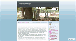 Desktop Screenshot of americanstoryscape.wordpress.com