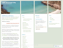 Tablet Screenshot of keikostongartist.wordpress.com