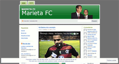 Desktop Screenshot of marietafc.wordpress.com