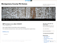 Tablet Screenshot of montgomerycountypahomes.wordpress.com