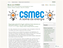 Tablet Screenshot of csmec.wordpress.com