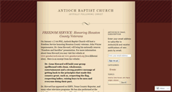 Desktop Screenshot of antioch230.wordpress.com