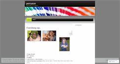 Desktop Screenshot of perryson.wordpress.com