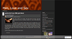 Desktop Screenshot of menloveandsex.wordpress.com