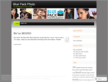 Tablet Screenshot of bluepackphoto.wordpress.com