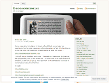 Tablet Screenshot of eboeger.wordpress.com