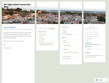 Tablet Screenshot of detijgerestate.wordpress.com