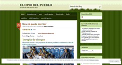 Desktop Screenshot of elopiodelpueblo.wordpress.com