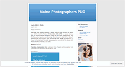 Desktop Screenshot of mainepug.wordpress.com