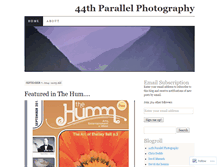 Tablet Screenshot of 44thparallel.wordpress.com