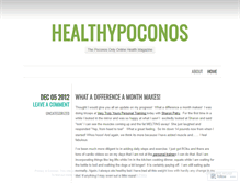 Tablet Screenshot of healthypoconos.wordpress.com