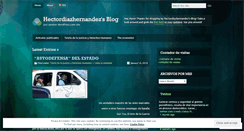 Desktop Screenshot of hectordiazhernandez.wordpress.com