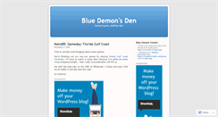 Desktop Screenshot of bluedemonsden.wordpress.com