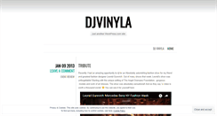 Desktop Screenshot of djvinyla.wordpress.com