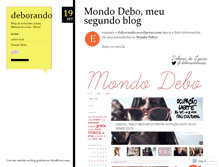 Tablet Screenshot of deborando.wordpress.com