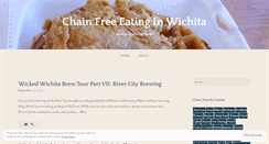 Desktop Screenshot of chainfreeeating.wordpress.com