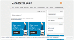 Desktop Screenshot of mayerspain.wordpress.com